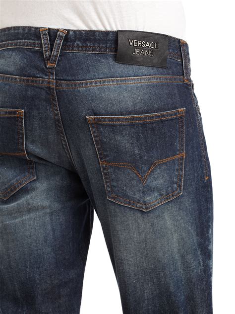 versace jeans men's jeans